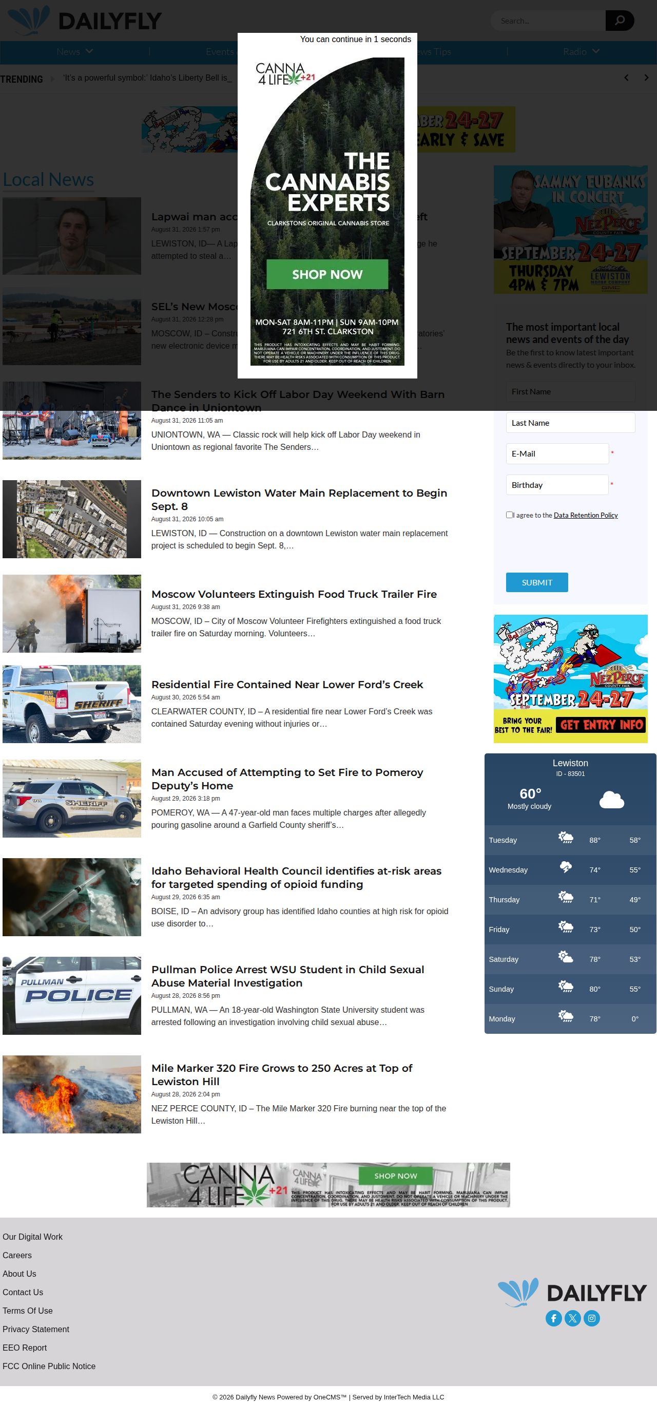 Asotin County crime news at Dailyfly local news section